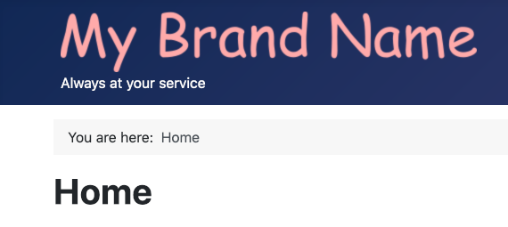Cassiopeia brand with tagline